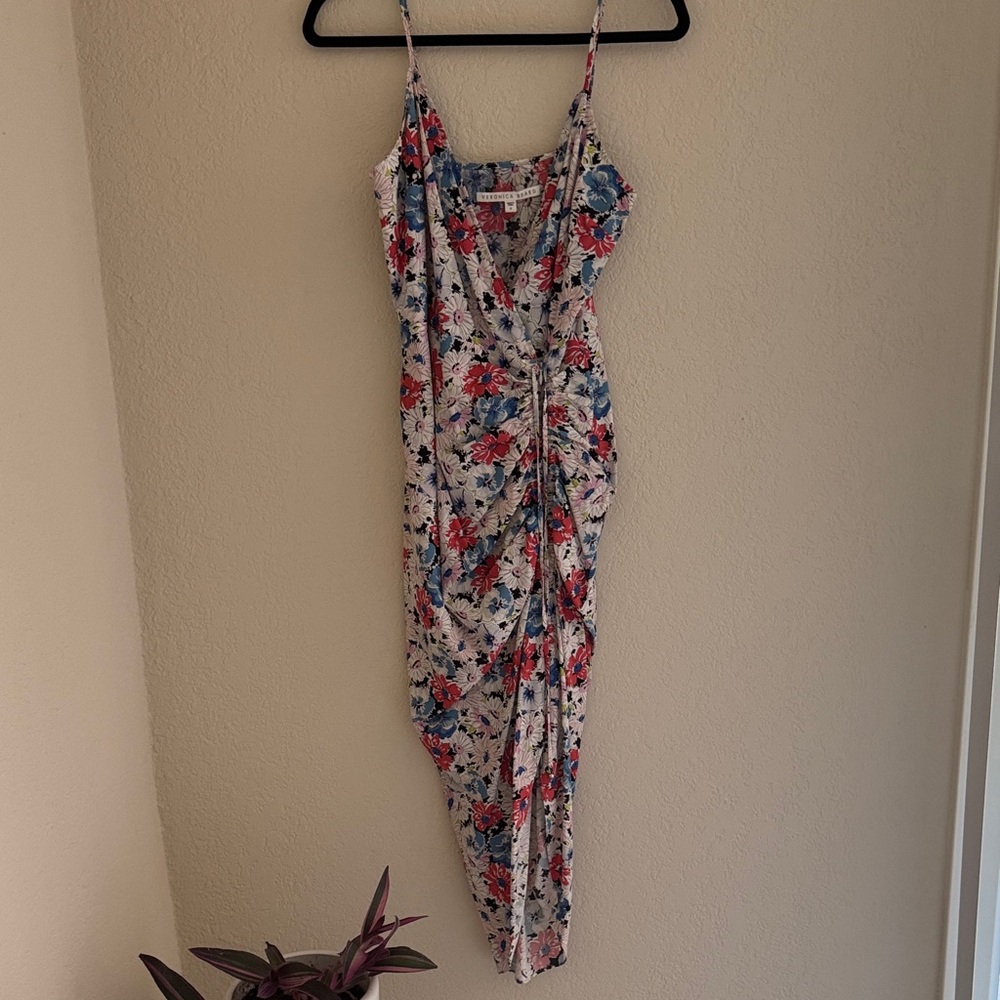 Veronica Beard Multicolor Floral Dress